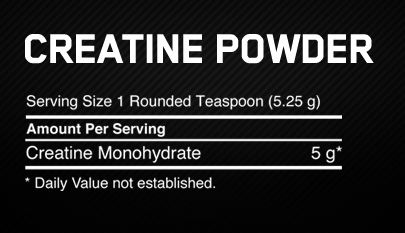 Состав Optimum Nutrition Creatine Powder