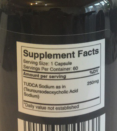 Состав Centurion Labz Elite Liver Support (Tudca)