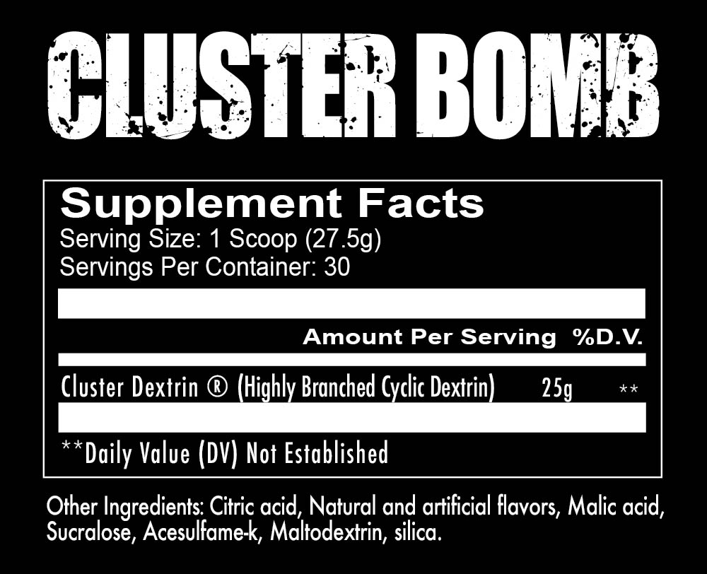 Redcon1 Cluster Bomb состав