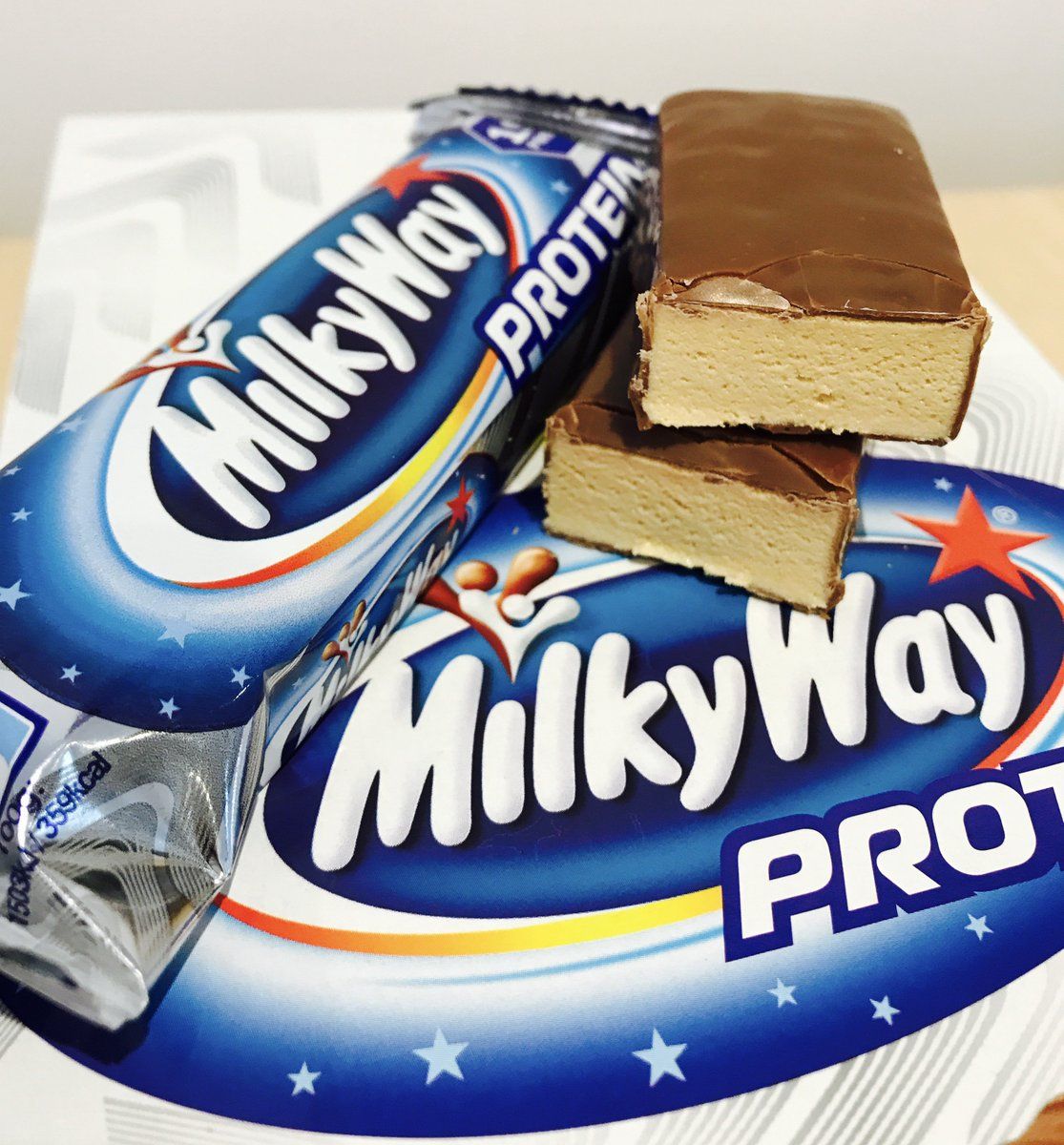 Milky way protein bar