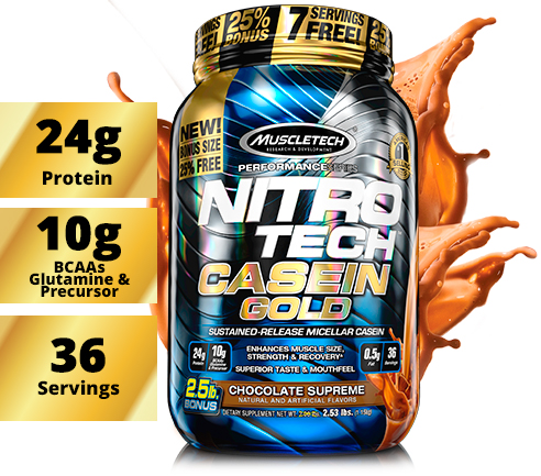 Muscletech Nitro Tech Casein Gold