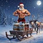 Стек «Рельефный Санта»